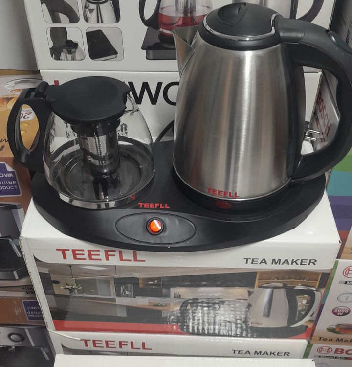 ارزانترین چای ساز تیفل مدل TF200 ظرفیت ۲ لیتر با کتری استیل
