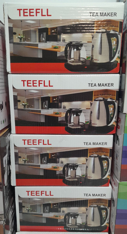 خوبترین چای ساز تیفل مدل TF200 ظرفیت ۲ لیتر با کتری استیل