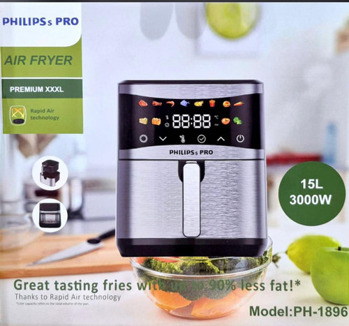 کم مصرف ترین سرخ کن فیلیپس مدل 189۵ ظرفیت ۱۵ لیتر بدون روغن