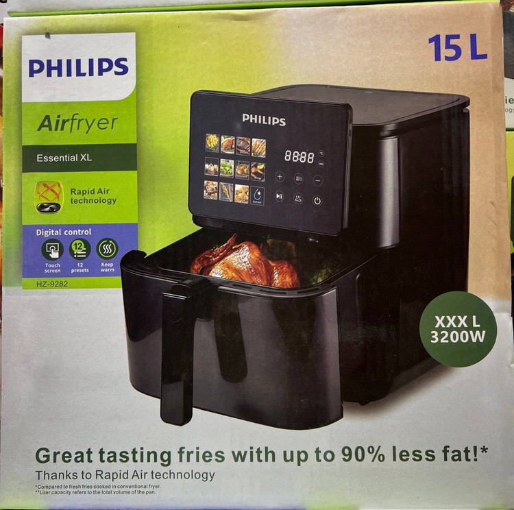 جدیدترین و بهترین سرخ کن فیلیپس مدل HZ 9282 ظرفیت ۱۵ لیتر تیتانیوم