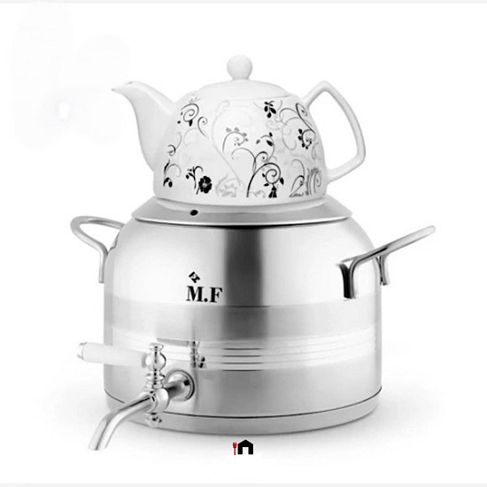 بهترین کتری قوری 5 لیتر ام اف MF طرح ترک