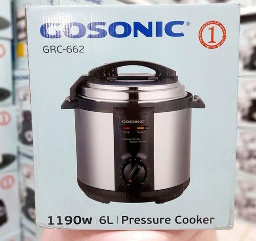 محبوب ترین زودپز آنالوگ گوسونیک مدل GRC-662 ظرفیت 6 لیتر