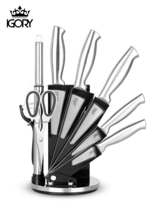 چاقو استیل خوب وکارد و ساطور قیچی ساتور چاقو تیز کن