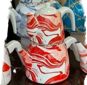 زیباترین کتری قوری راسا لعابی