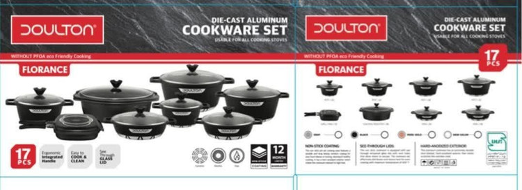 خفن ترین سرویس قابلمه 17 پارچه دالتون