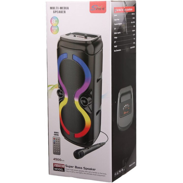 اسپیکر سینگ ای ZQS8230 دارای میکروفون کنترل و کابل شارژ