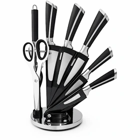 سرویس کارد و ساطور ۹ پارچه سورانی مدل 9PCS